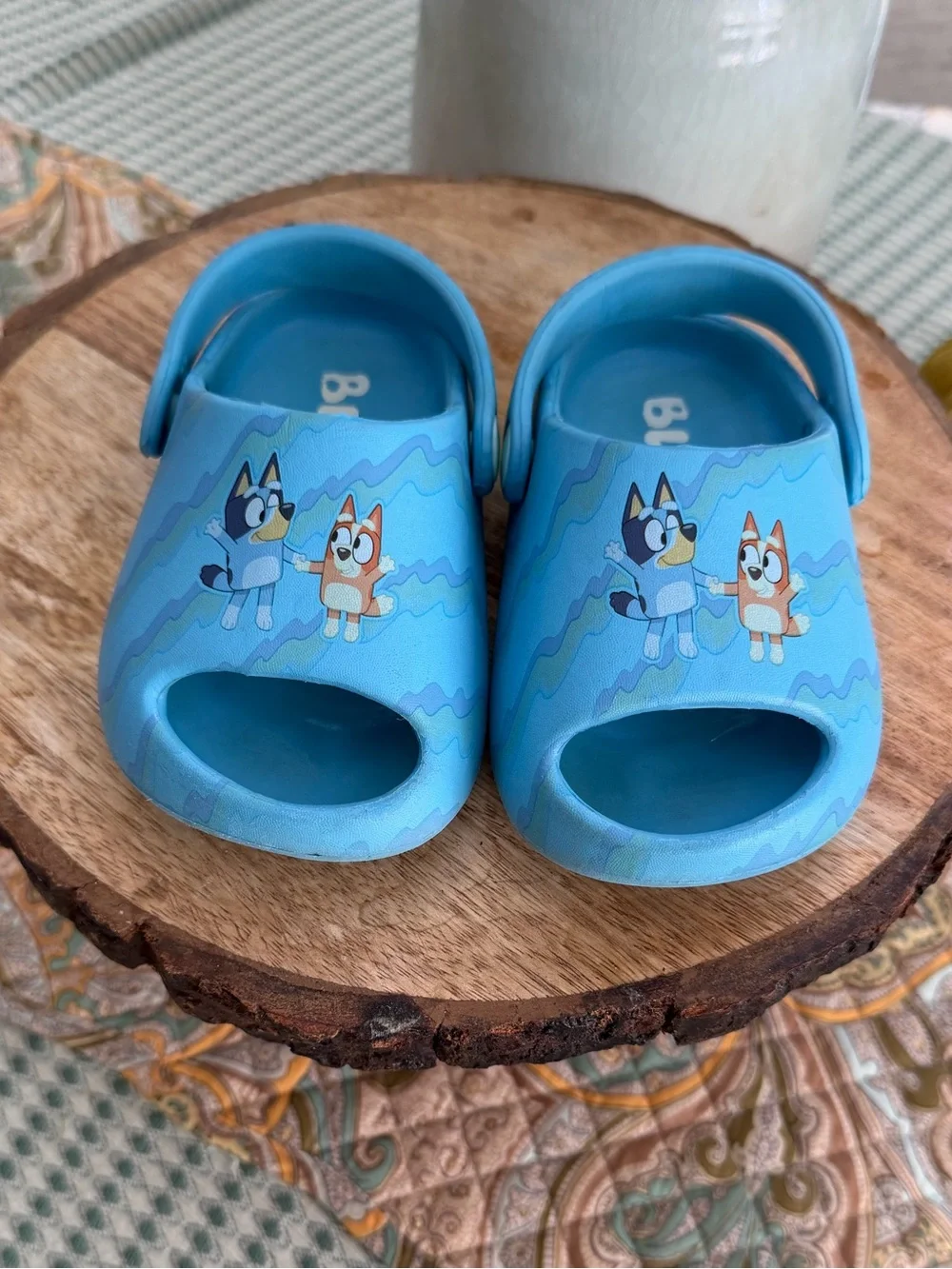 Bluey Toddler Comfort Slides Shoes Clogs Size 5/6 Toddler